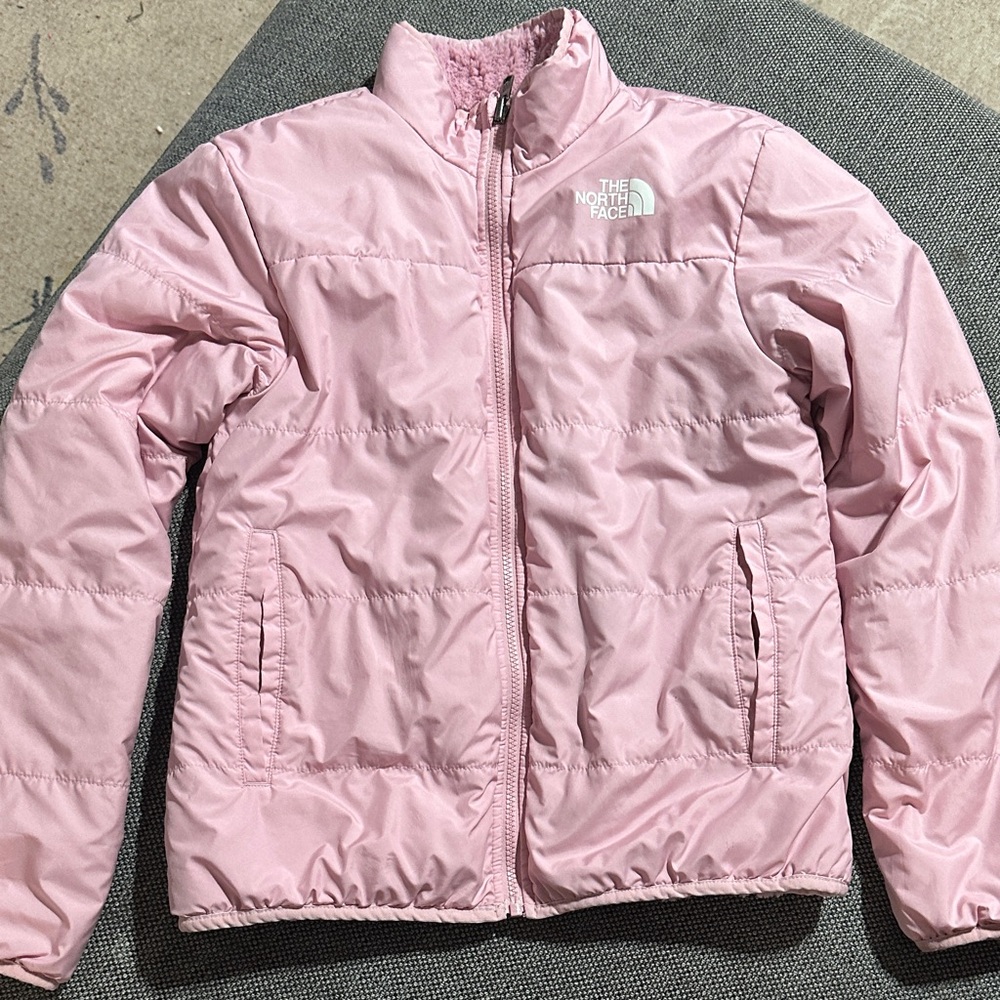 The North Face Light Pink Quilted Jacket
